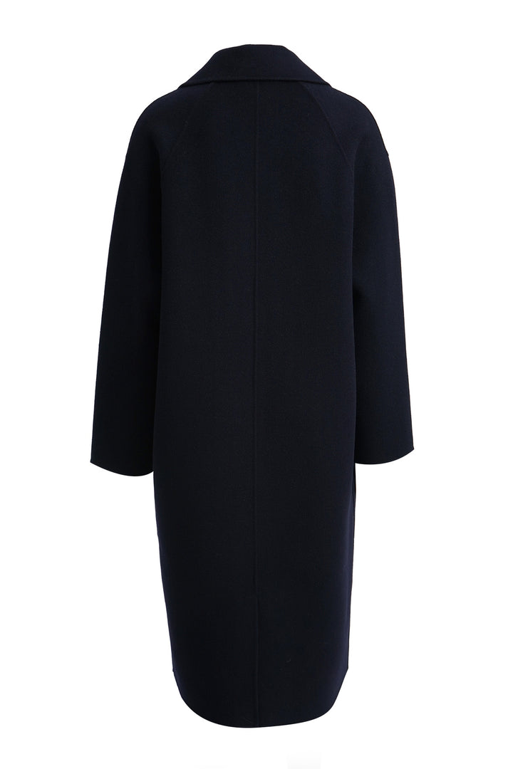 OVERSIZED COAT W LAPEL COLLAR 1/1 S, NAVY 605 Bild 5