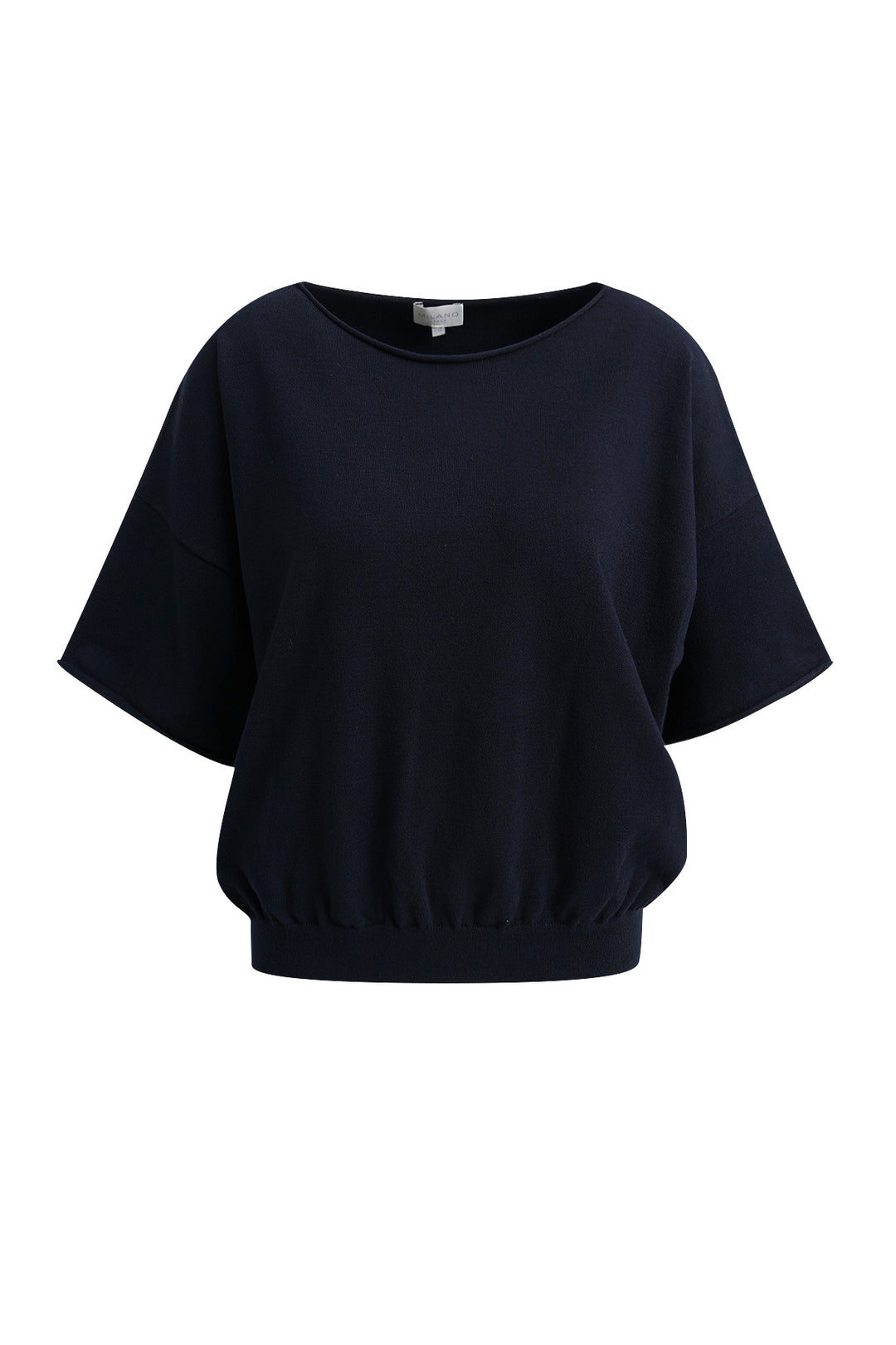 ROUND NECK PULLOVER 3/4 SLEEVES, NAVY 605 Bild 1