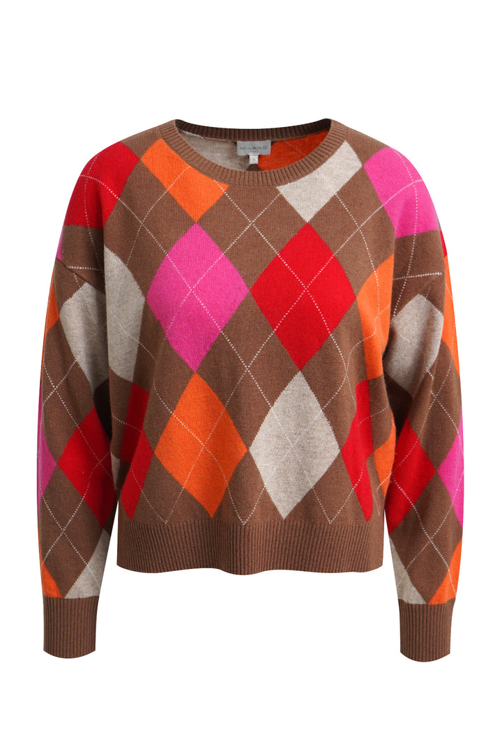ROUNDNECK PULLOVER WITH OVERSIZED S, CHILI PRINT 1449 Bild 5