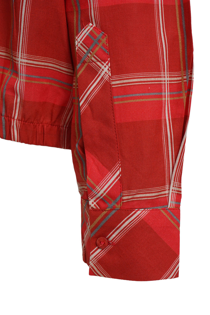 SHIRT BLOUSE 1/1 SLEEVE WITH CHEST, CHILI PRINT 1449 Bild 3