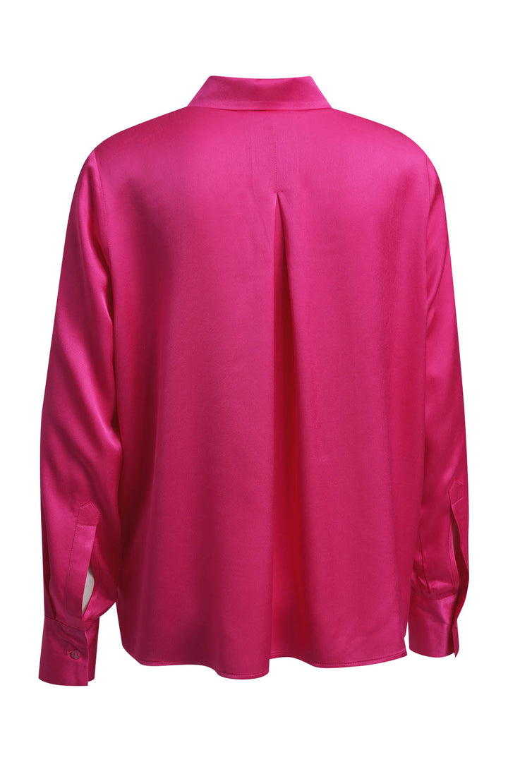 SHIRT BLOUSE WITH HALF PLACKET 1/1, FUCHSIA 419 Bild 2