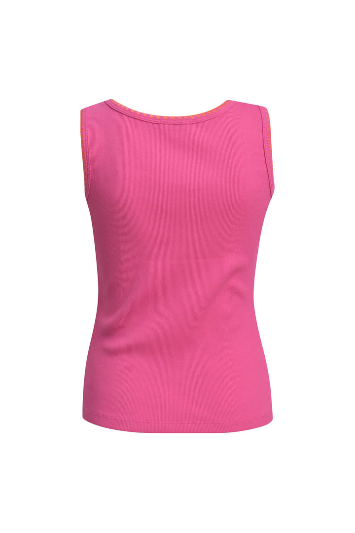 TANKTOP WITH CROCHET EDGE, PINK 406 Bild 2