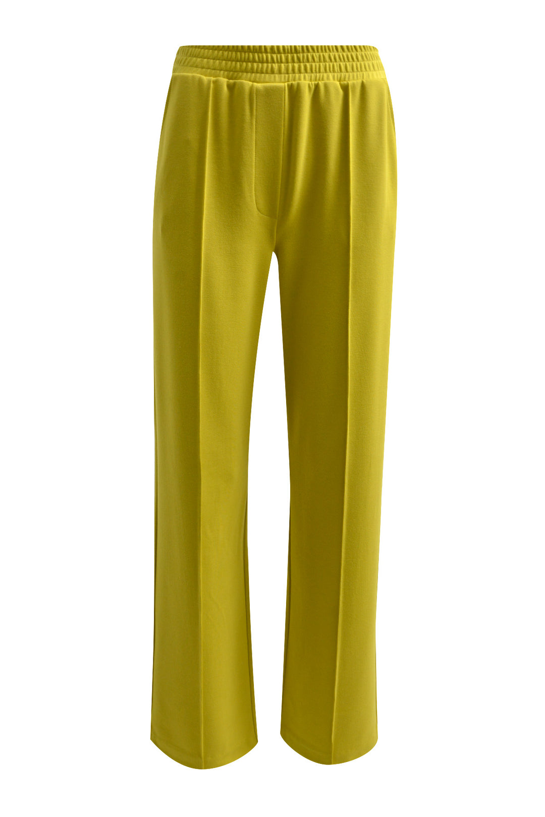WIDELEG PANTS WITH ELASTIC WAIST AN, PISTACHIO 712 Bild 1
