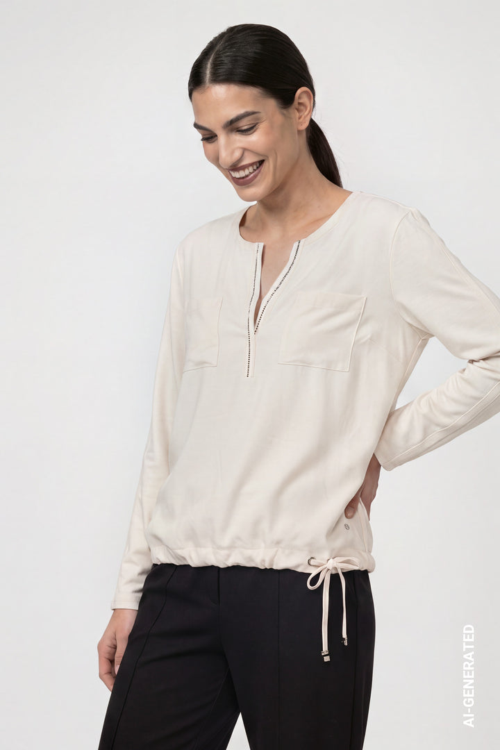 Bluse, antique white 160 Bild 3