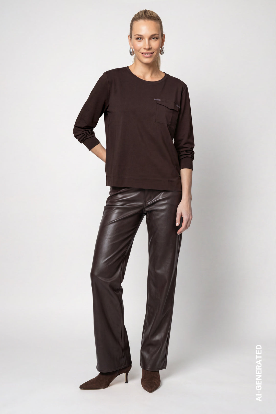 Bluse, black coffee 567 Bild 6