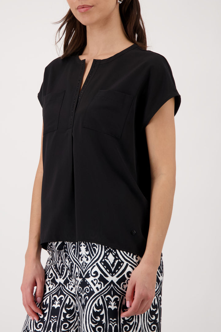 Bluse, schwarz 999 Bild 3