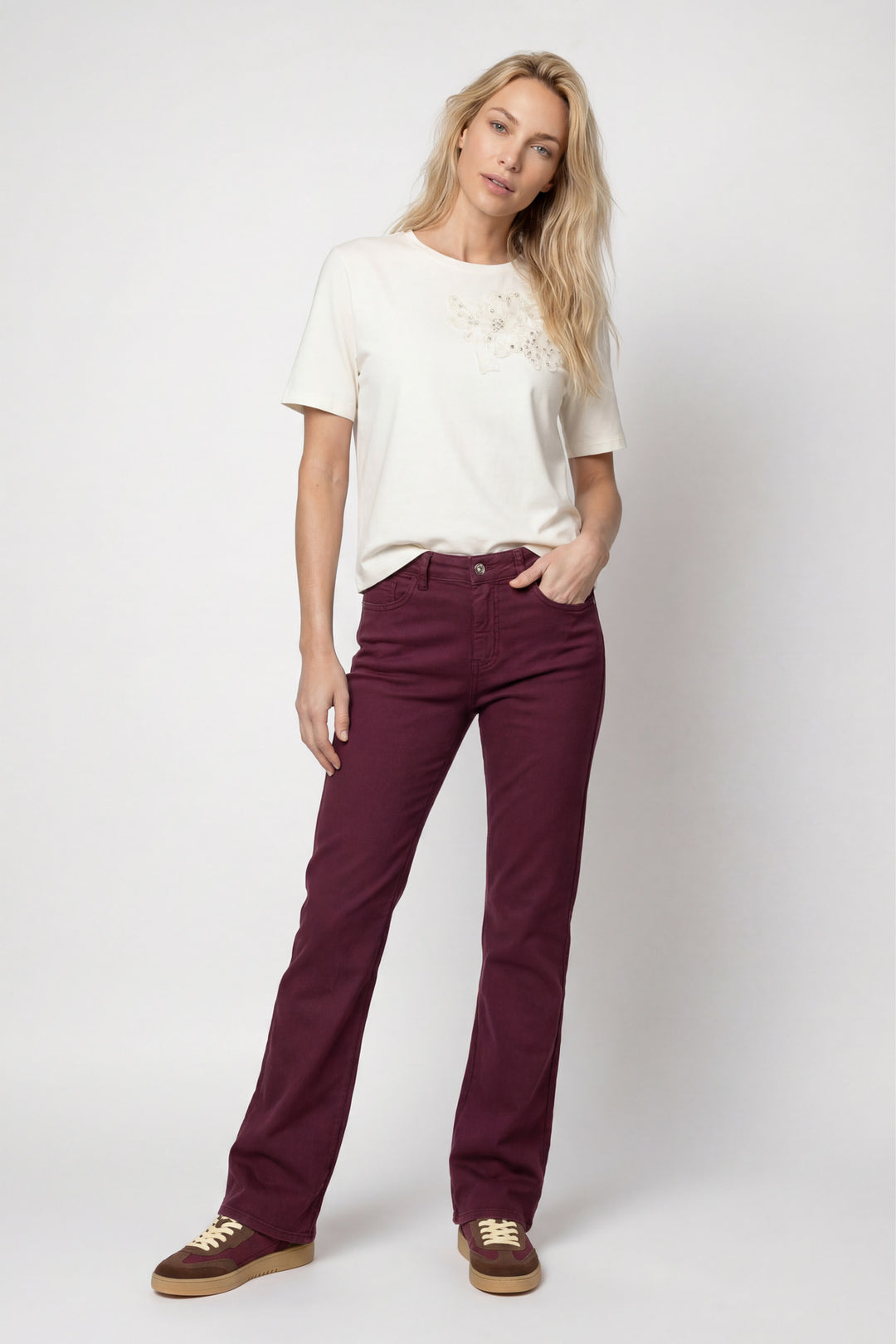 Hose, dark bordeaux 316 Bild 5