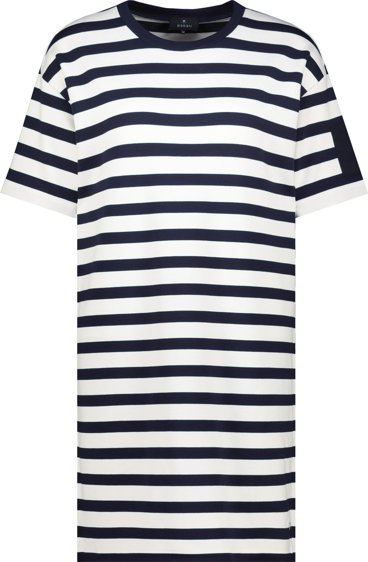 Kleid, marine ringel 756 Bild 1