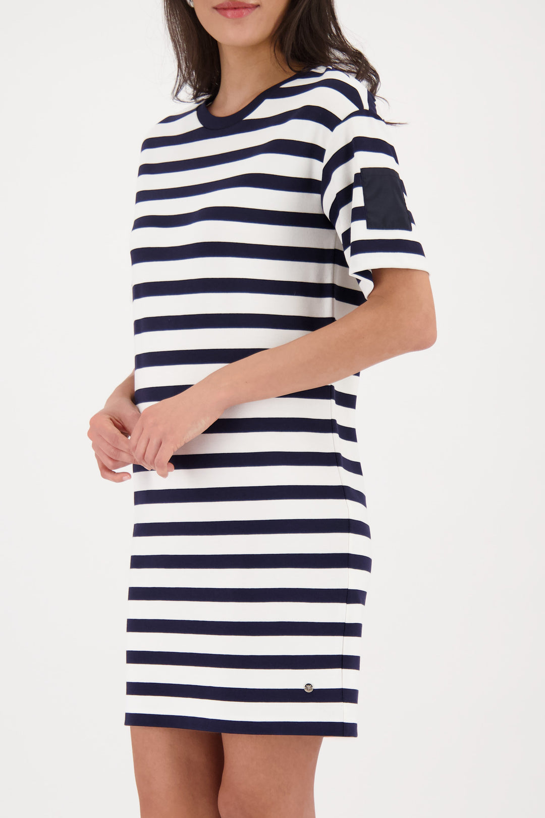 Kleid, marine ringel 756 Bild 3