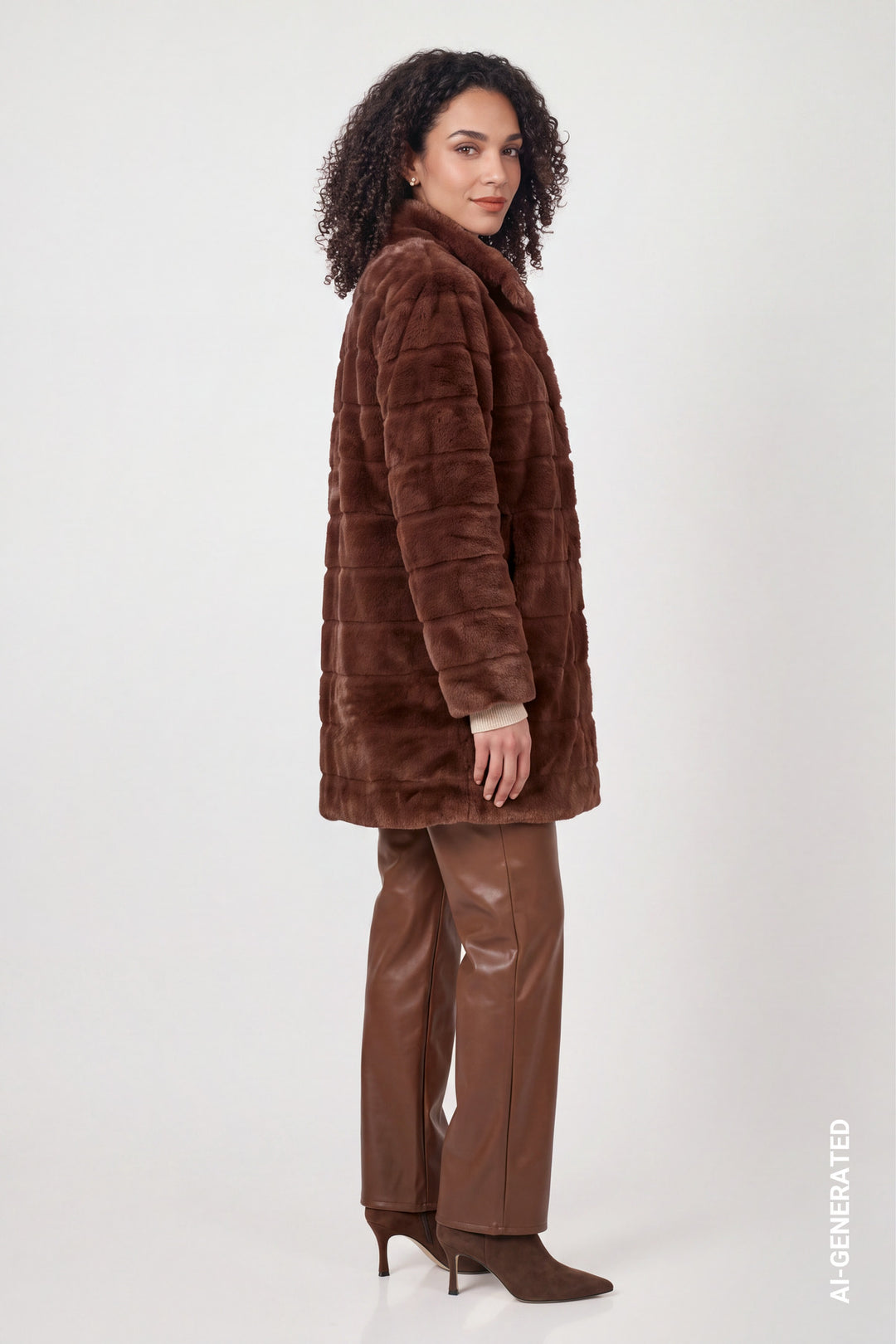Mantel, chocolate brown 557 Bild 3