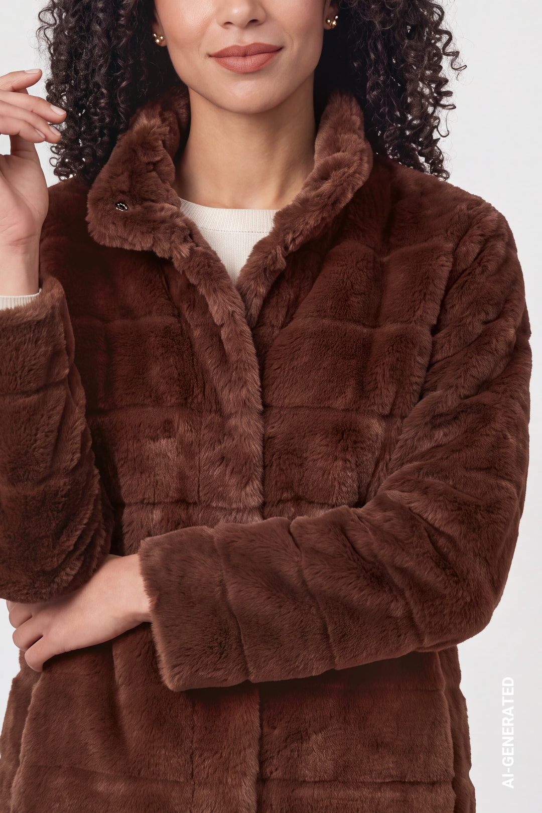 Mantel, chocolate brown 557 Bild 5