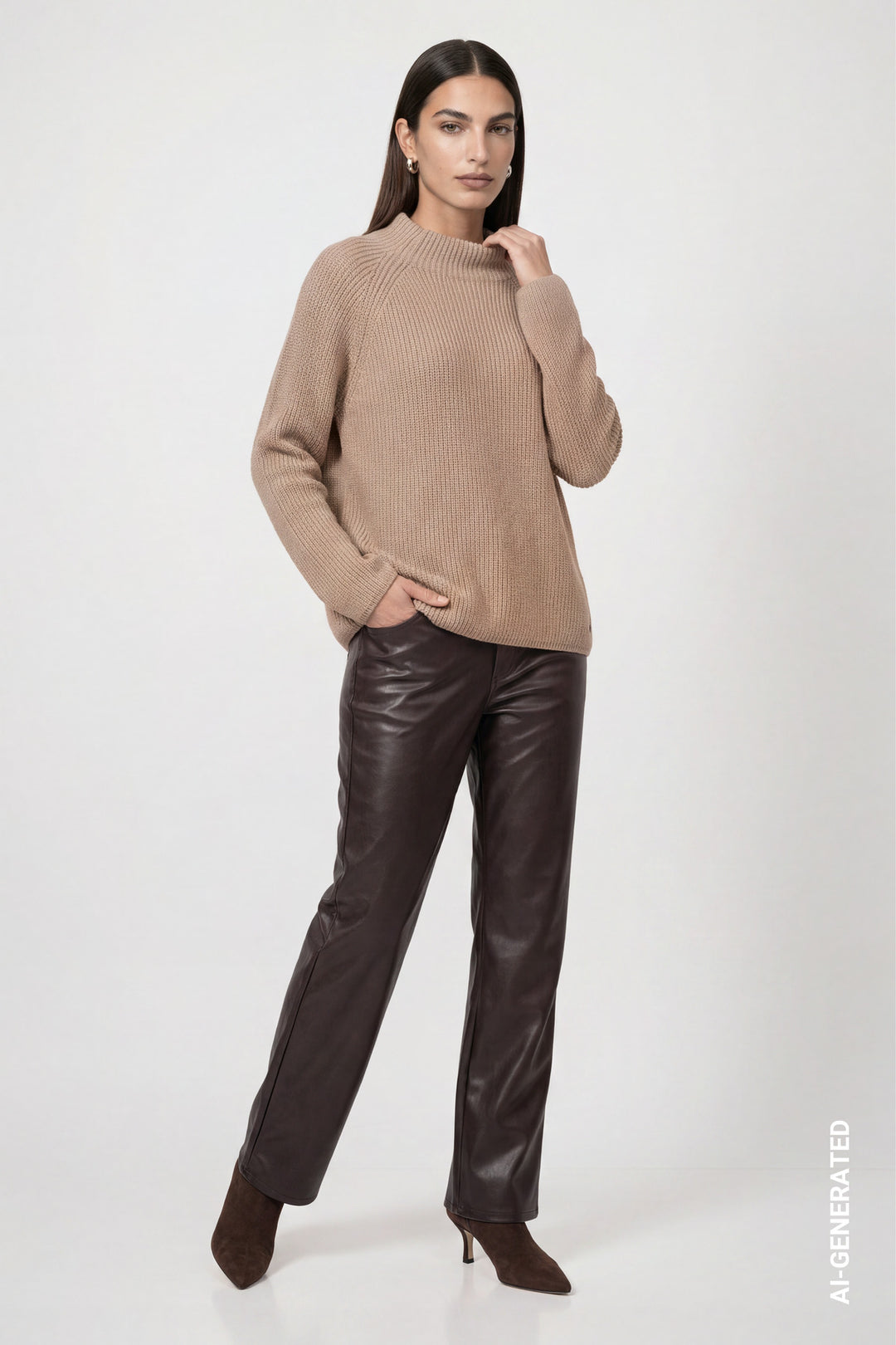 Pullover, cappuccino 590 Bild 6