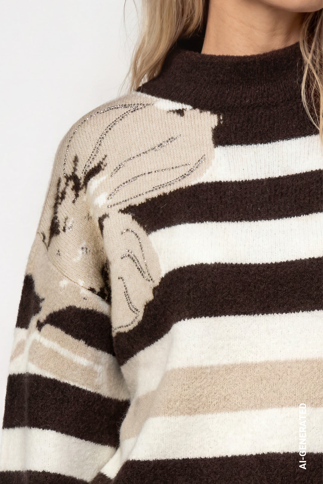 Pullover, cappuccino melange 593 Bild 5