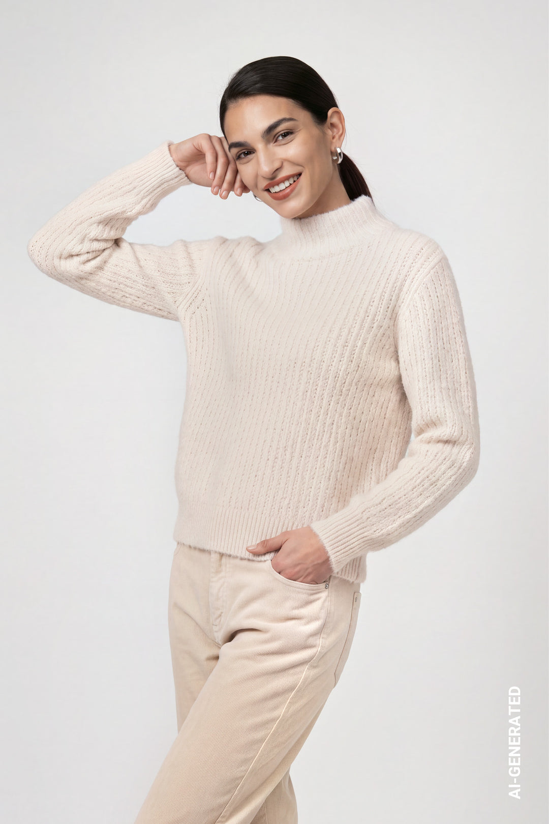 Pullover, crème brulée 163 Bild 3