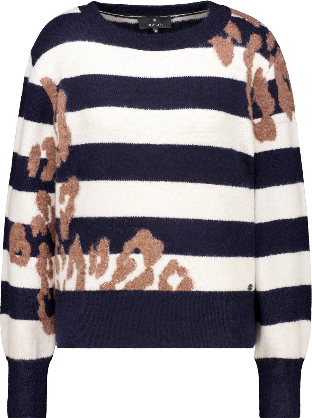 Pullover, dark blue gemustert 792 Bild 1