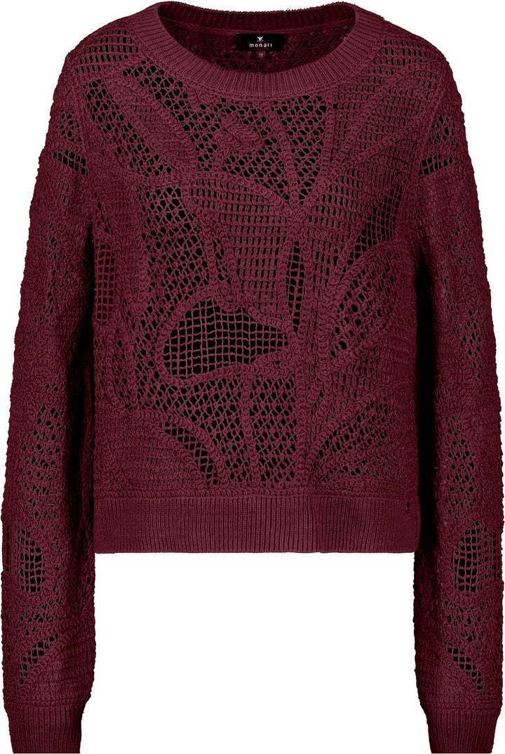 Pullover, dark bordeaux 316 Bild 1