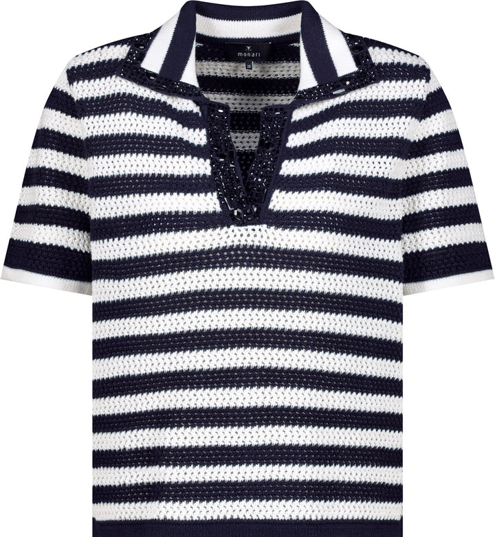 Pullover, marine ringel 756 Bild 1