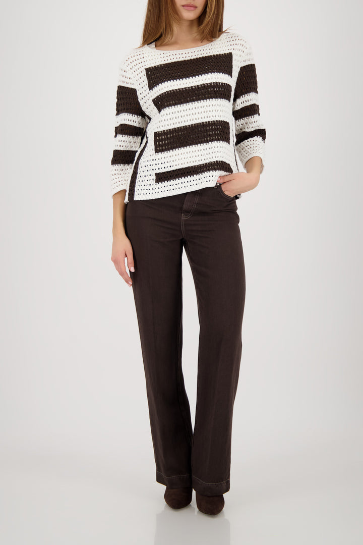 Pullover, off-white gemustert 104 Bild 6