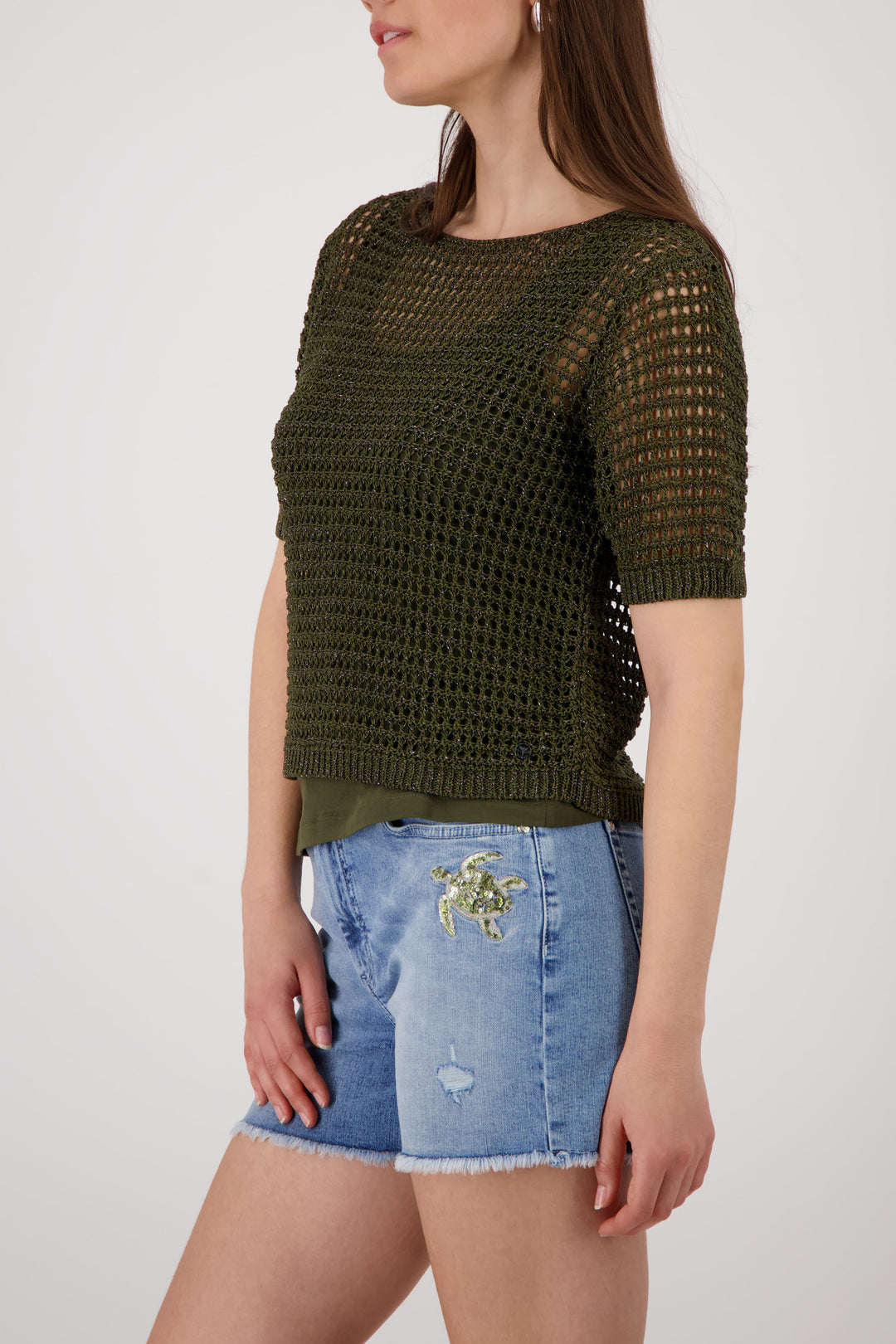 Pullover, olive 618 Bild 3