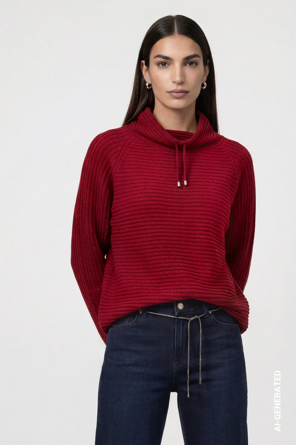 Pullover, red dahlia 319 Bild 2