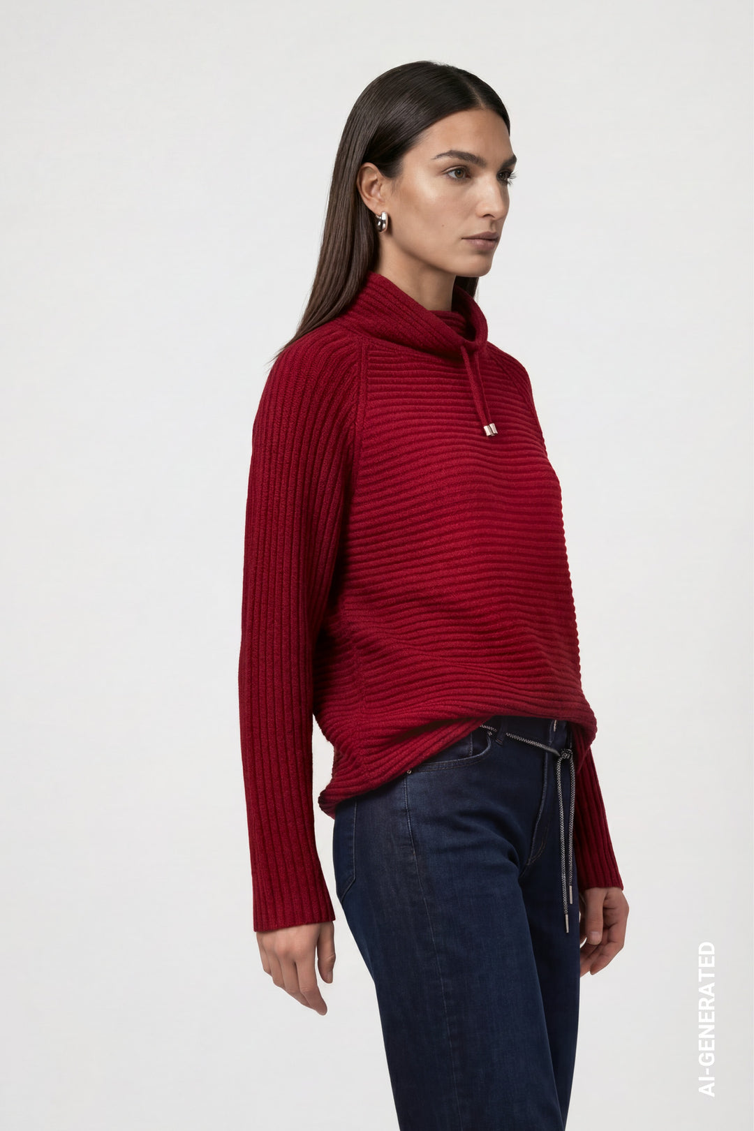 Pullover, red dahlia 319 Bild 3