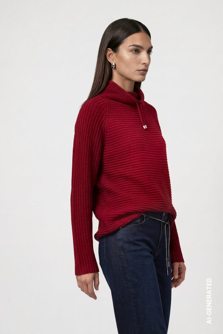 Pullover, red dahlia 319 Bild 3