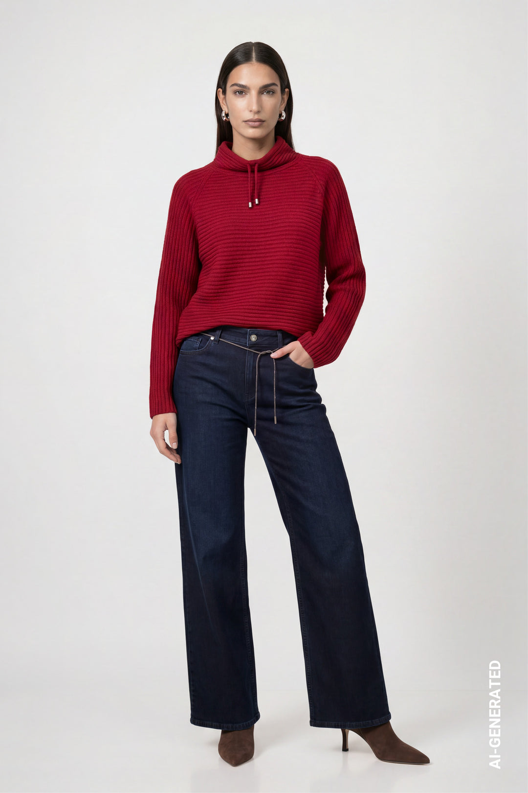 Pullover, red dahlia 319 Bild 6