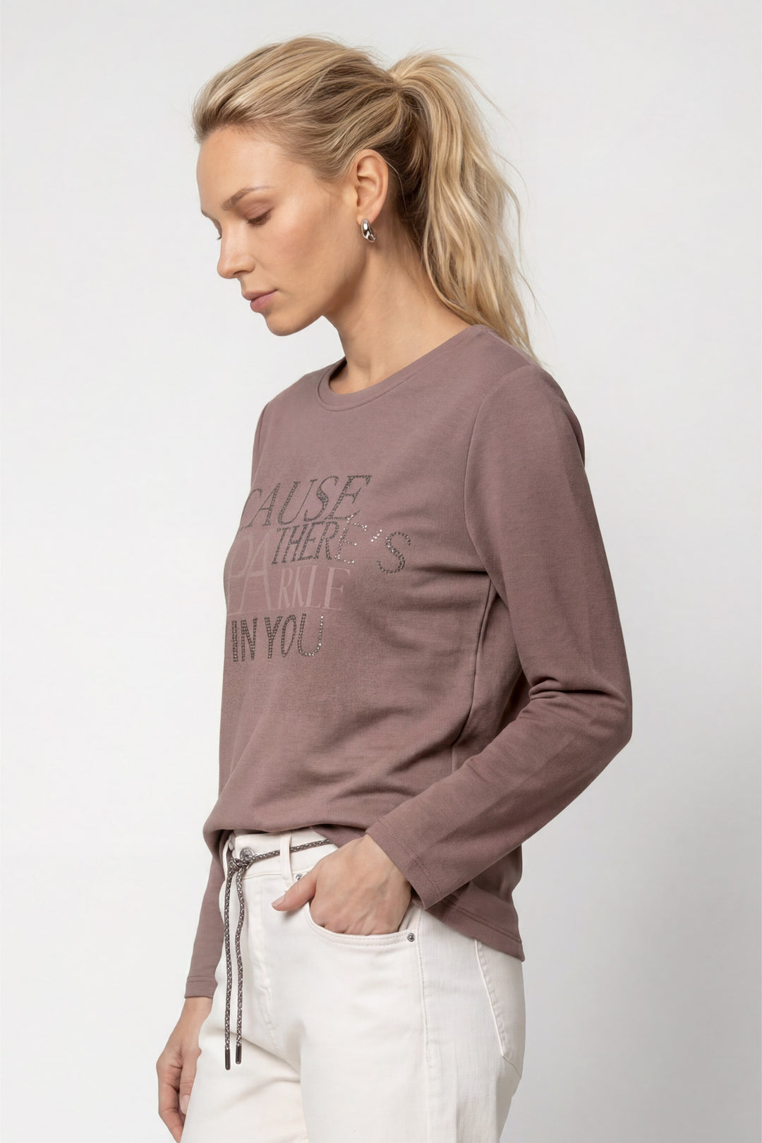 Pullover, taupe 579 Bild 3