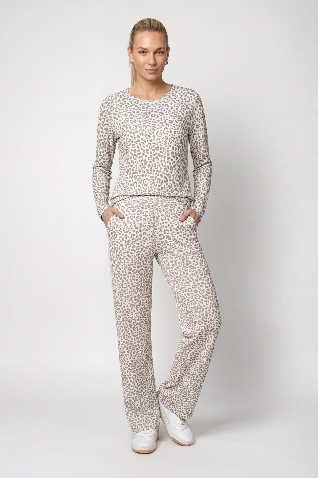 Pullover, taupe gemustert 581 Bild 6
