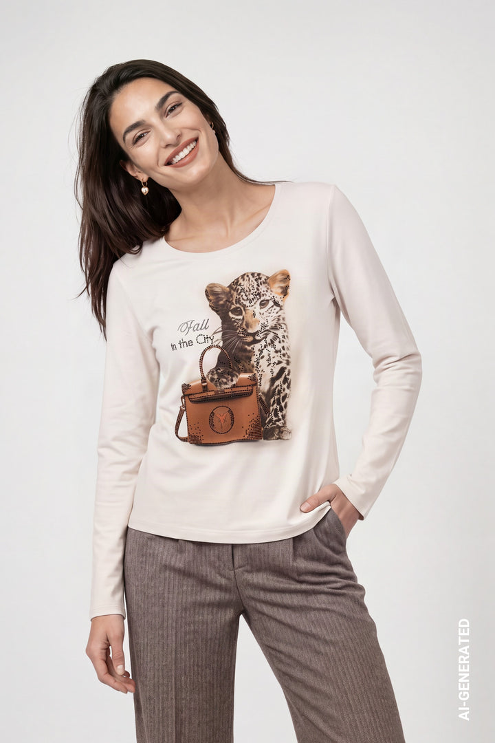 Pullover, warm beige 110 Bild 2