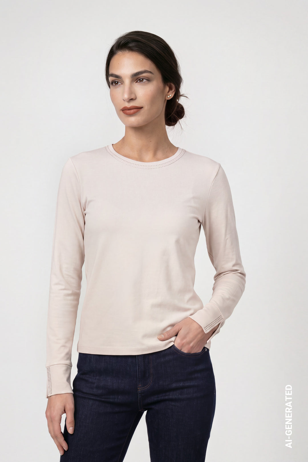 Pullover, warm beige 110 Bild 2