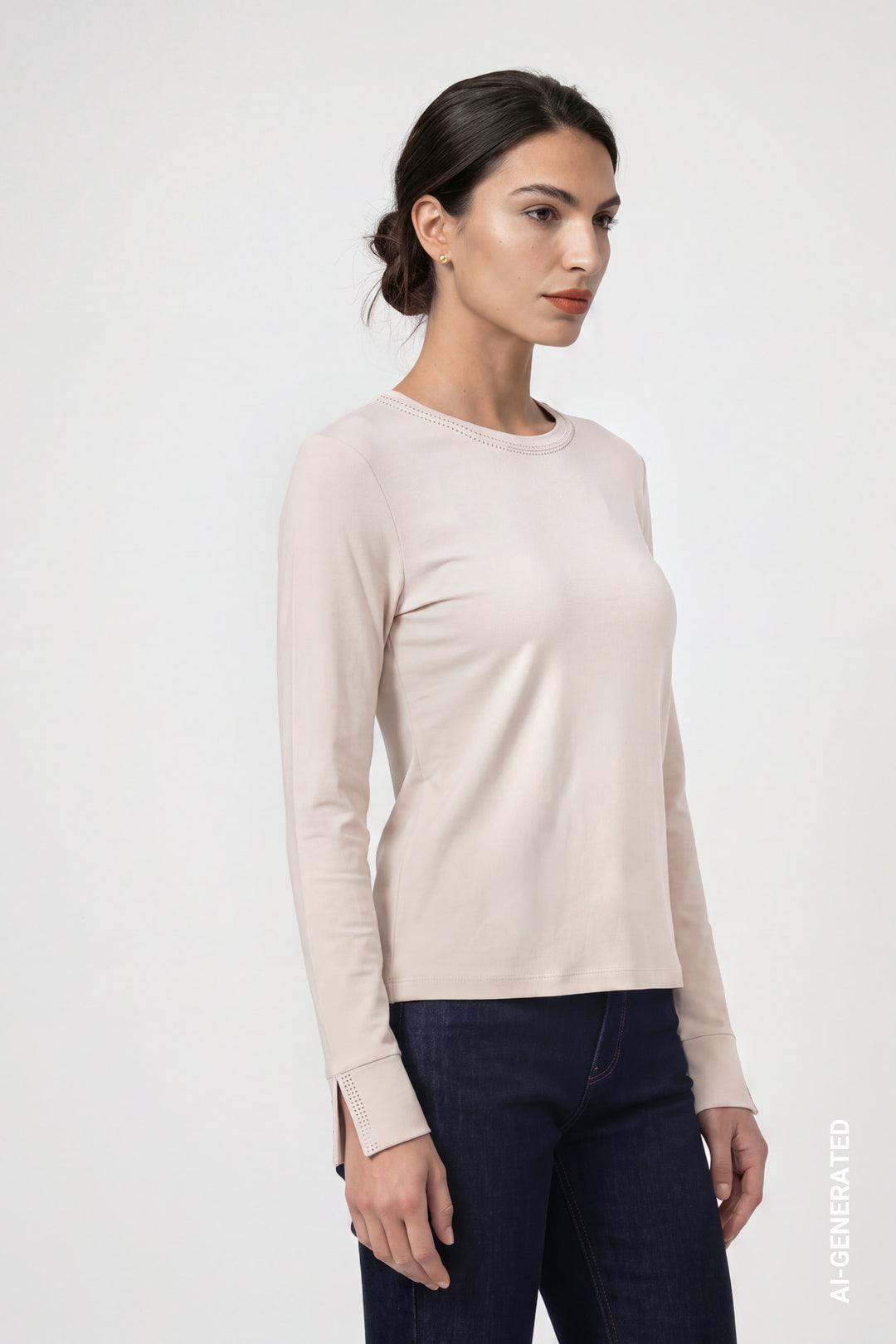 Pullover, warm beige 110 Bild 3