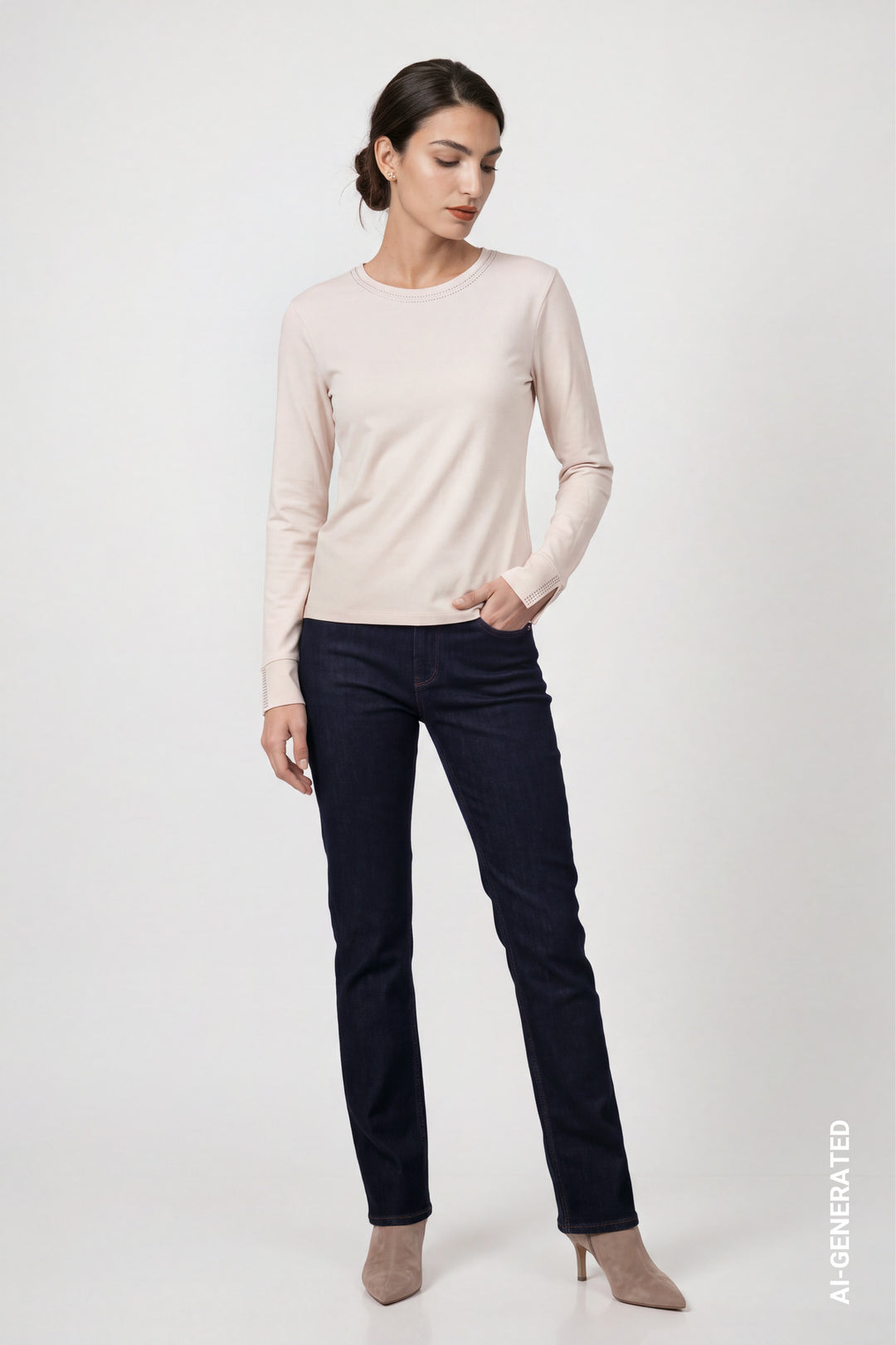 Pullover, warm beige 110 Bild 6