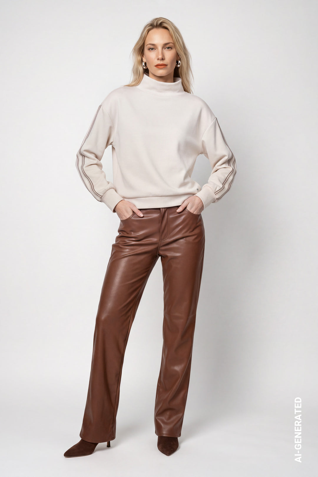 Pullover, warm beige 110 Bild 6