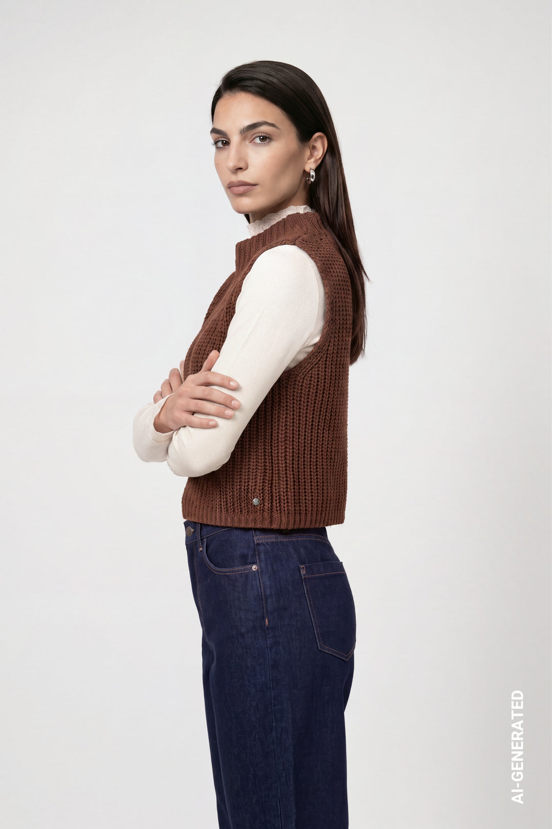 Pullunder, chocolate brown 557 Bild 3