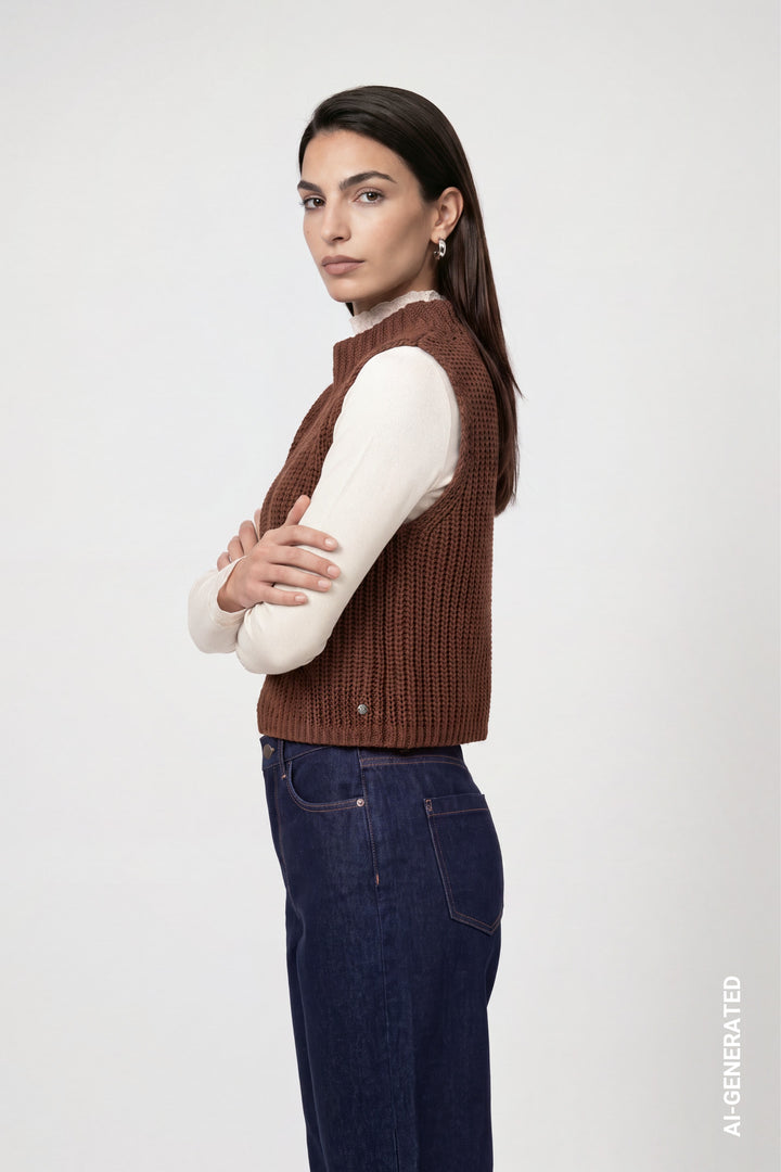 Pullunder, chocolate brown 557 Bild 3