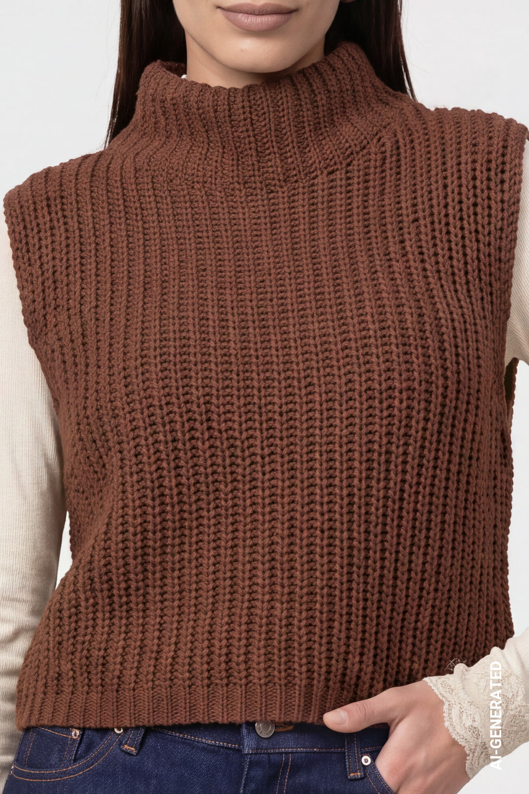 Pullunder, chocolate brown 557 Bild 5