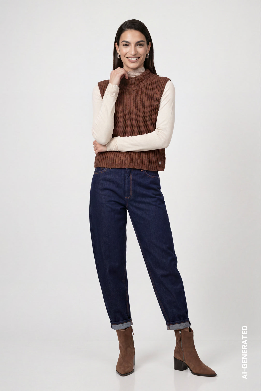 Pullunder, chocolate brown 557 Bild 6