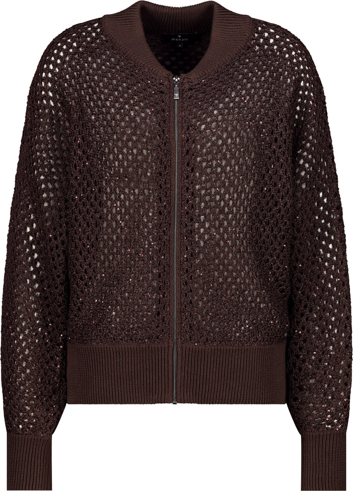 Strickjacke, dark chocolate 564 Bild 1