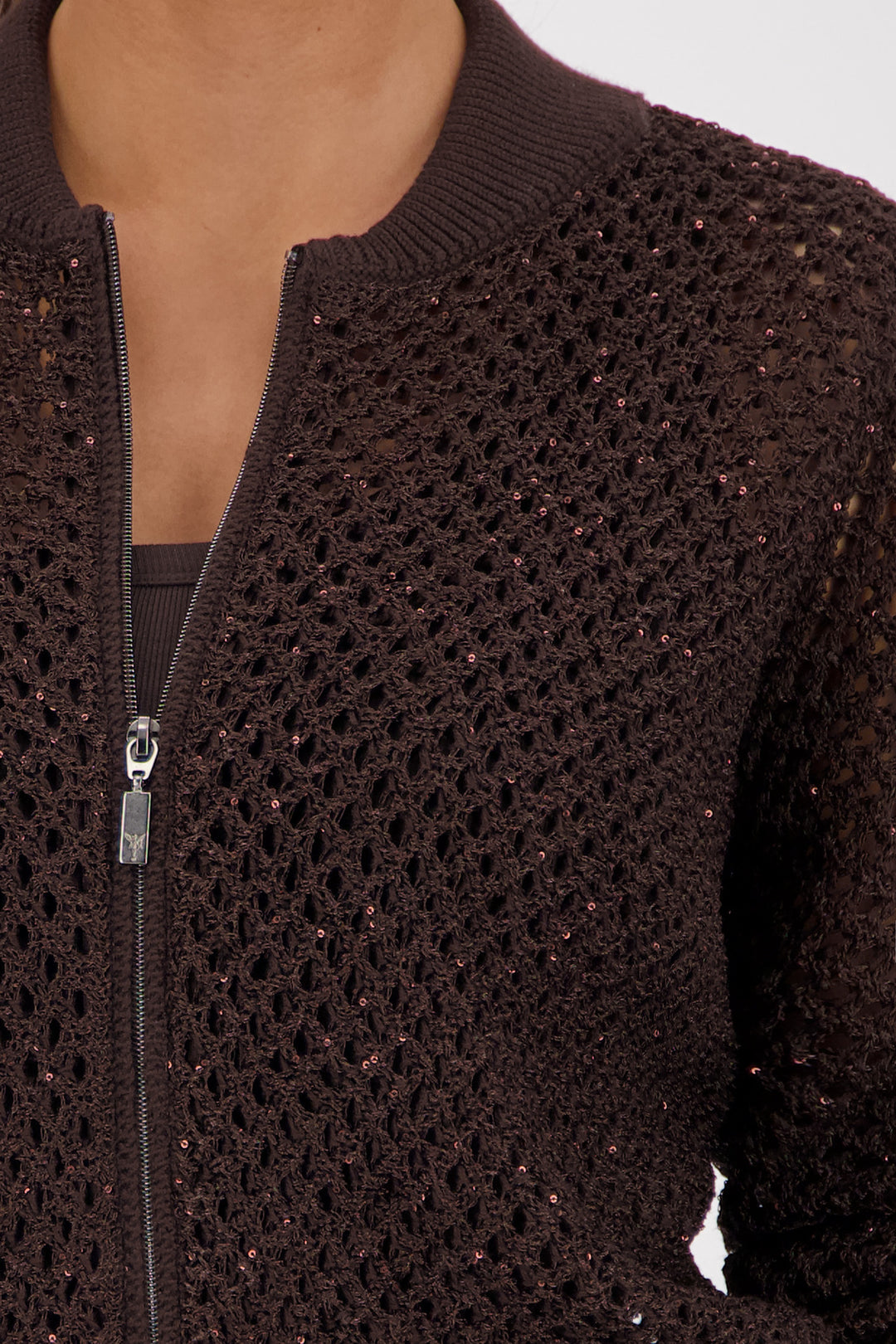 Strickjacke, dark chocolate 564 Bild 5