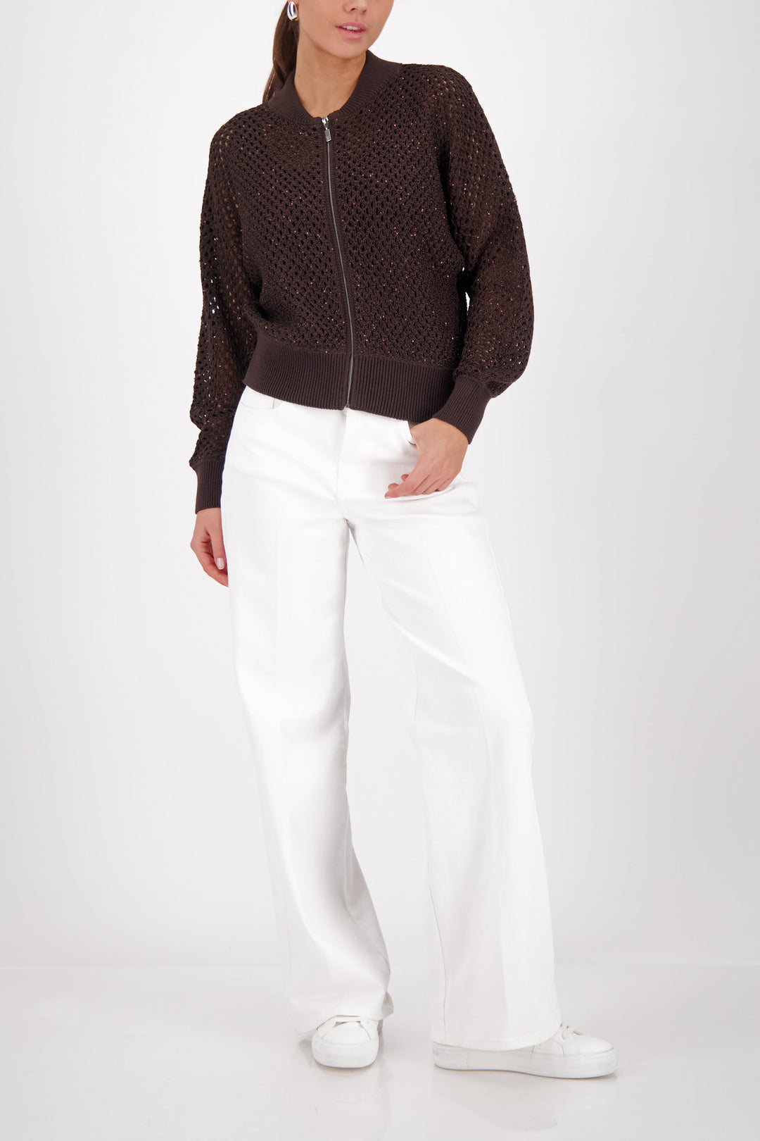Strickjacke, dark chocolate 564 Bild 6