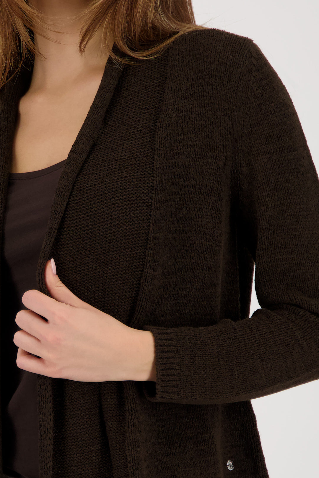 Strickjacke, dark chocolate 564 Bild 5