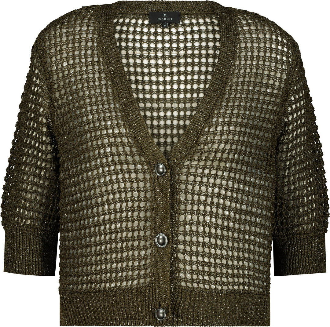 Strickjacke, olive 618 Bild 1