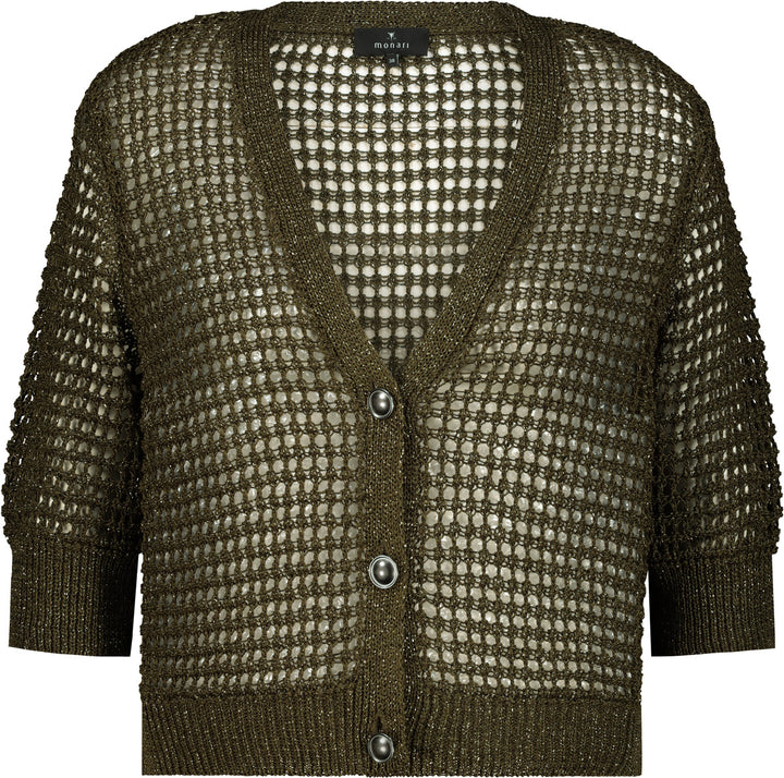 Strickjacke, olive 618 Bild 1