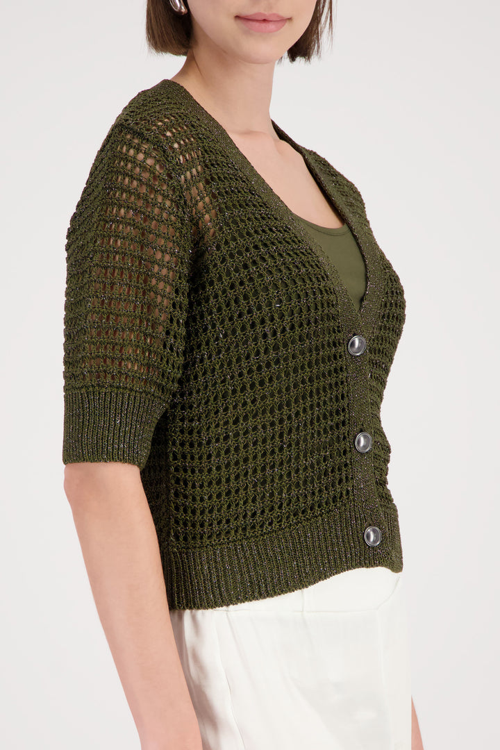 Strickjacke, olive 618 Bild 3