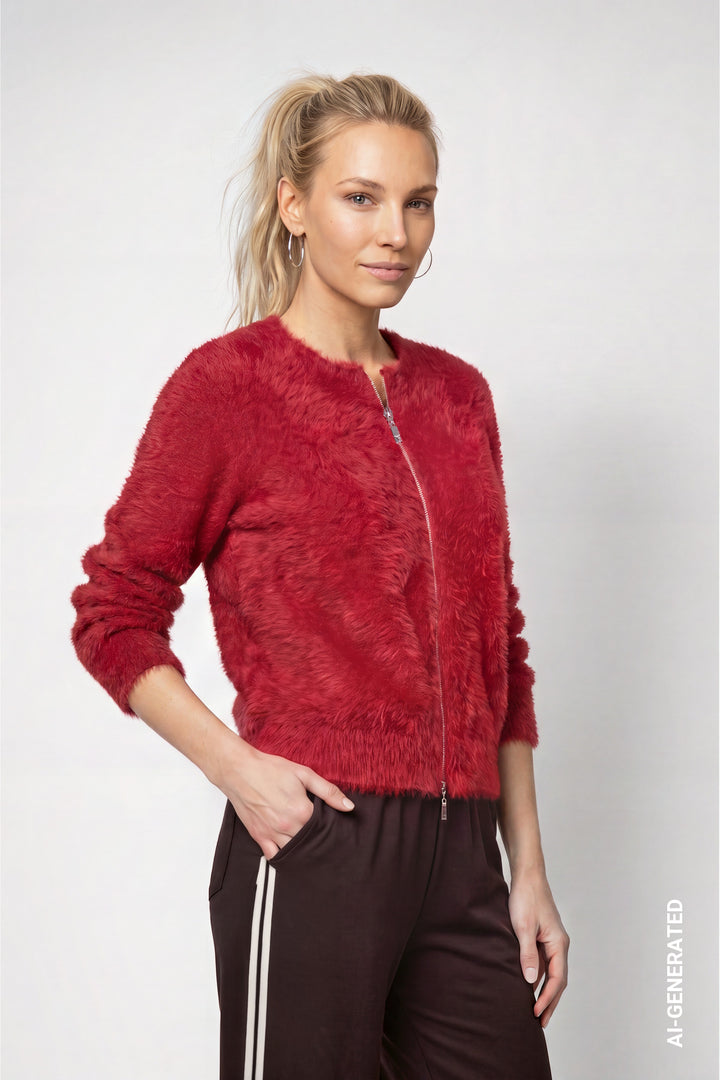Strickjacke, red dahlia 319 Bild 2