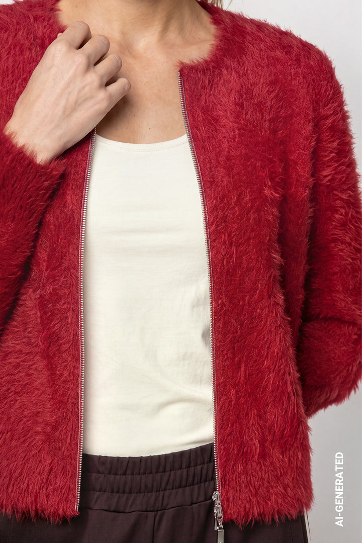 Strickjacke, red dahlia 319 Bild 5