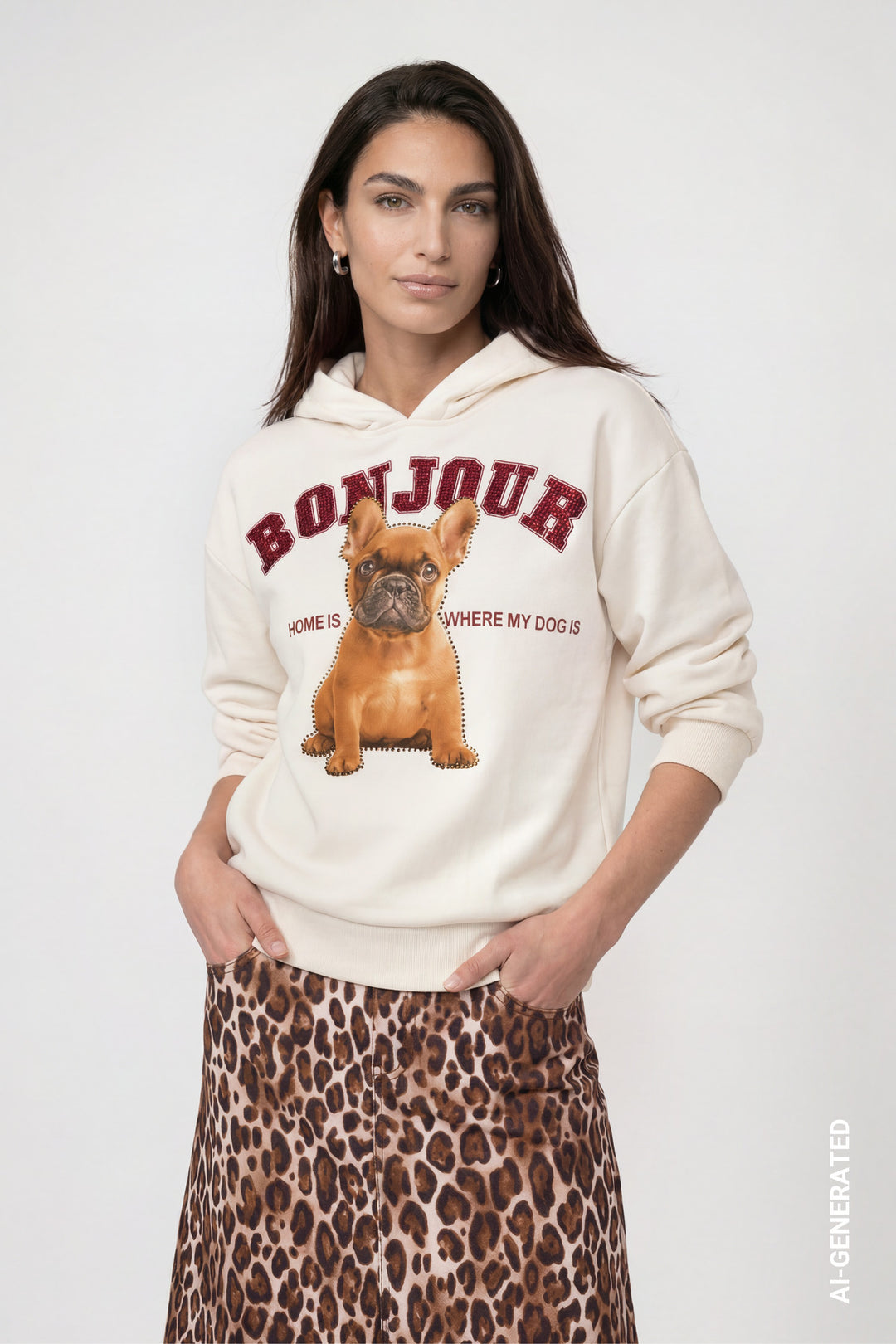 Sweatshirt, antique white 160 Bild 2