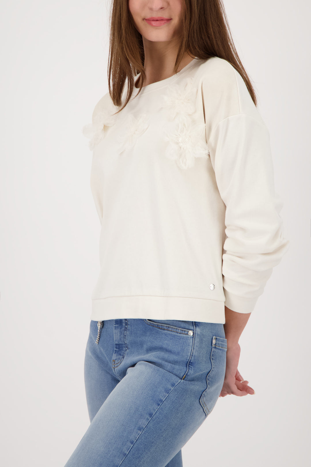 Sweatshirt, champagne beige 124 Bild 3