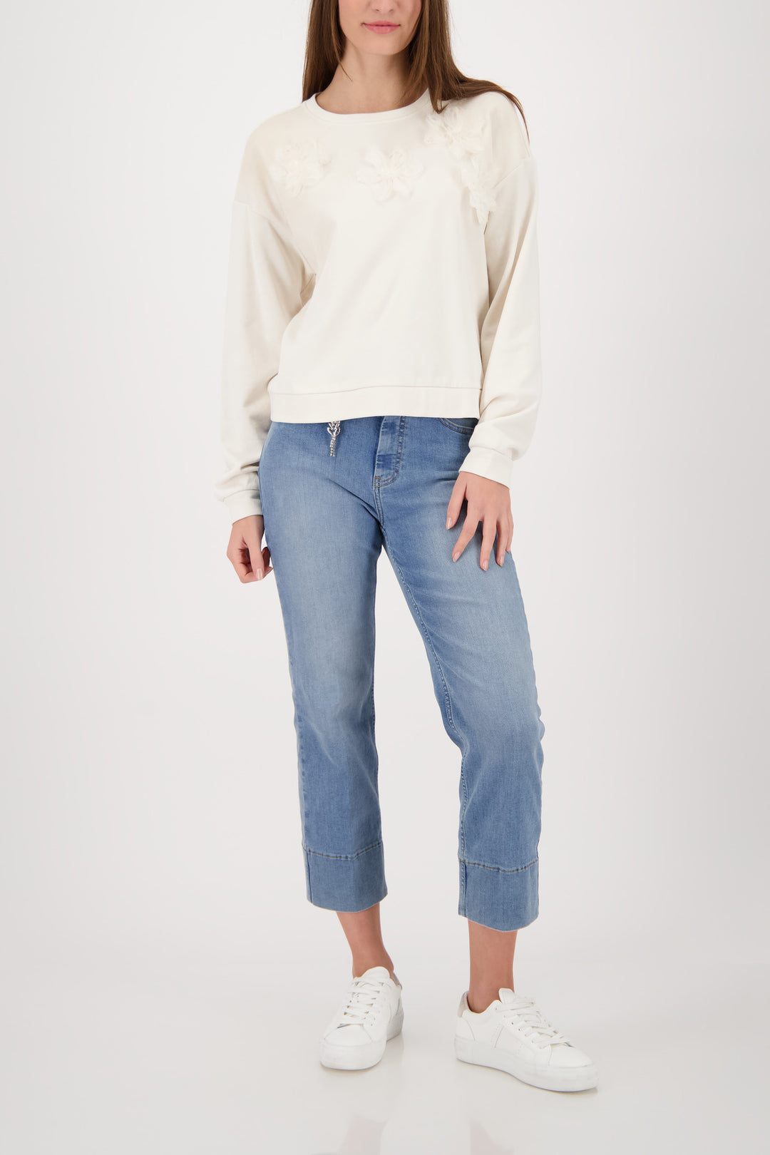 Sweatshirt, champagne beige 124 Bild 6